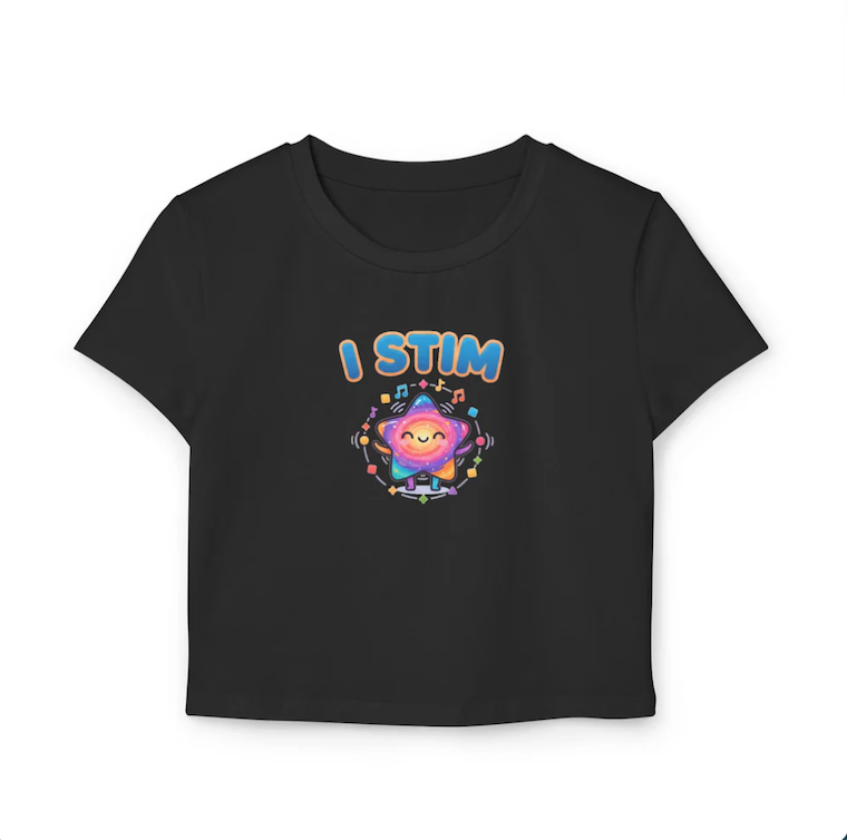 I stim baby tee