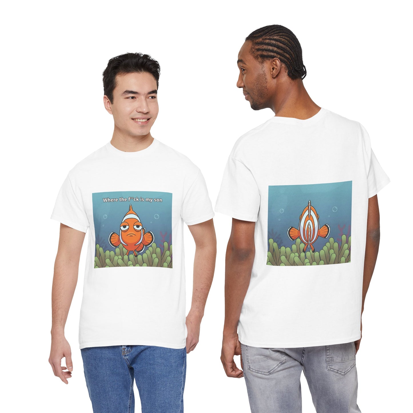 Marlin has a question (front & back)